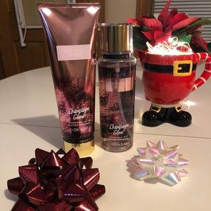 🆕 Victoria’s Secret Champagne Glow Mist & Lotion